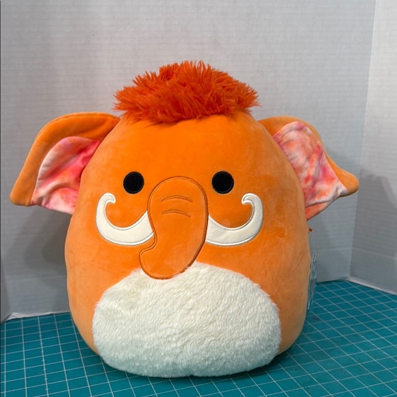 Squishmallows Other - Original Squishmellows Orange Wilbie-  Wolly Mammoth Plush Stuffy Toy 16 inches